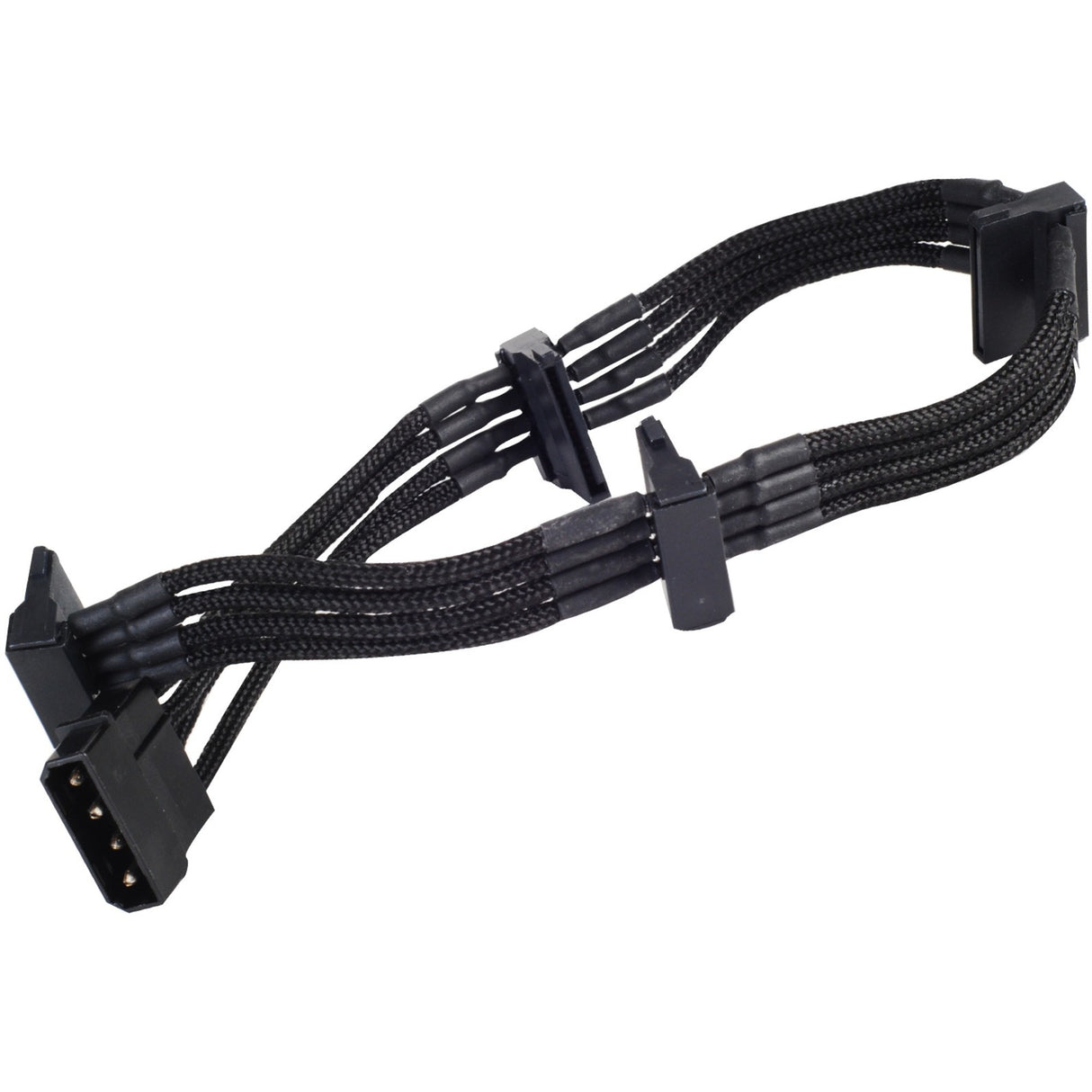 Silverstone Adapter 4-Pin Molex> 4x 15-pin SATA