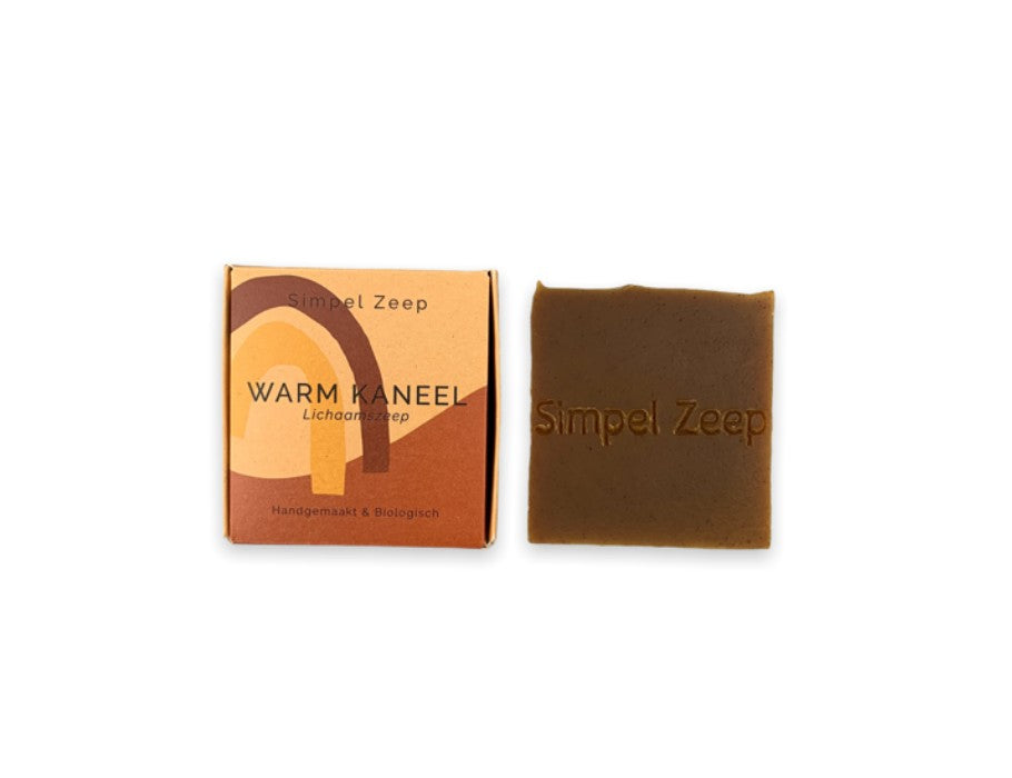 Simple soap body soap warm cinnamon 110 grams