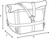 Oxford achtertas atlas t advanced atlas t-20 advanced tourp. grey sw