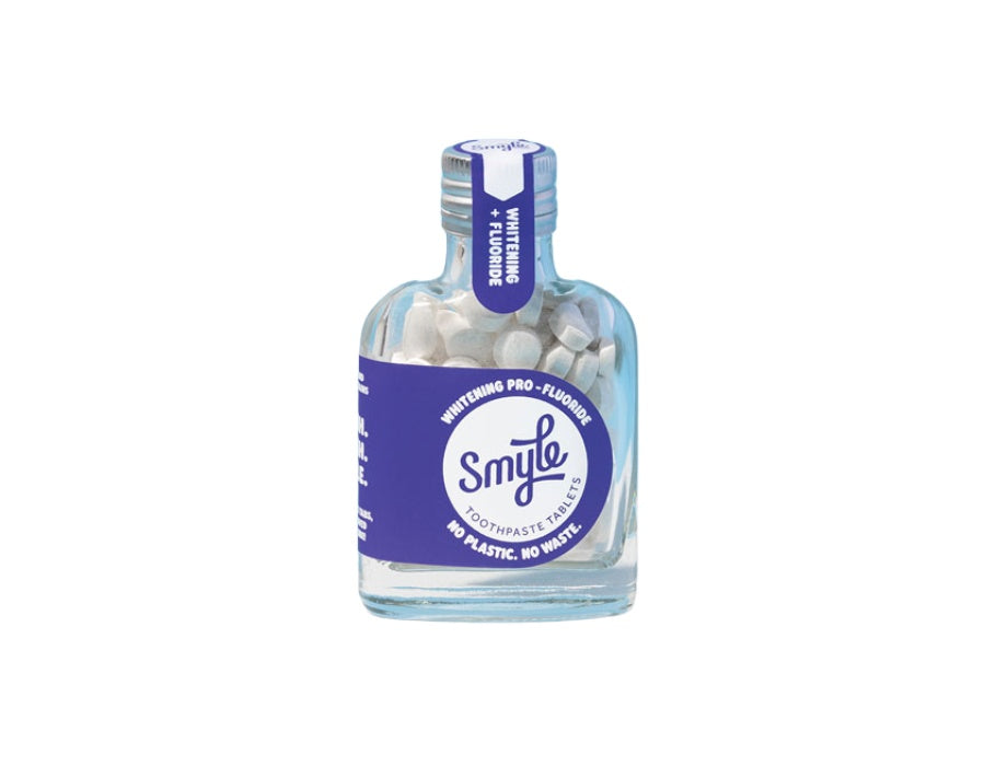 Smyle toothpaste tabs whitening pro - bottle 65st. - with fluoride