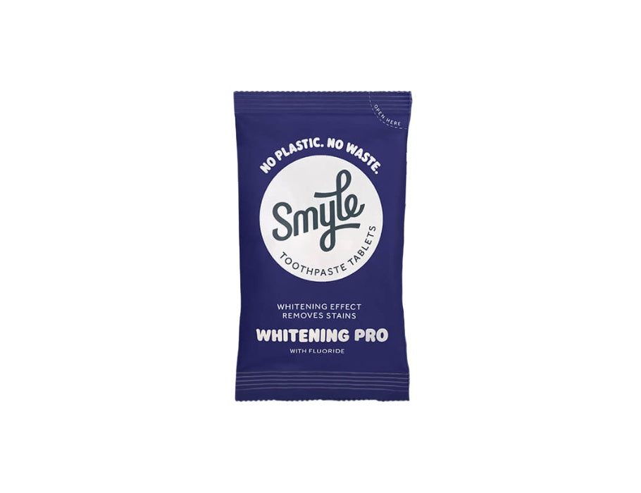 Smyle toothpaste tabs whitening pro - refill 65st. - with fluoride