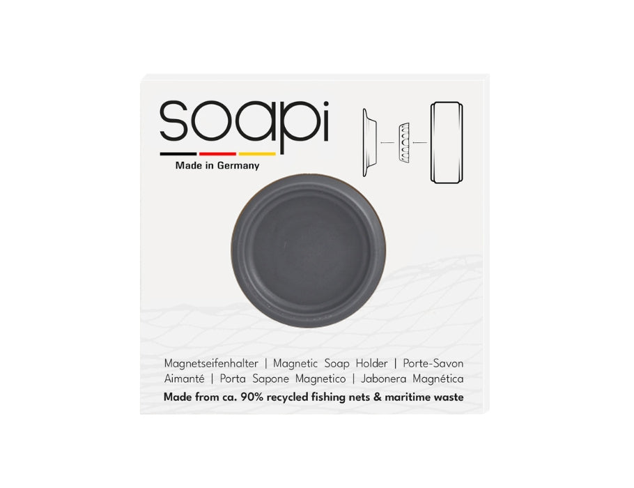 Soapi Magnetic Soap Holder - Dark Gray