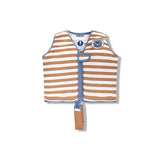 Softlines Brown White Striped Swimming Vest 3-6 years
