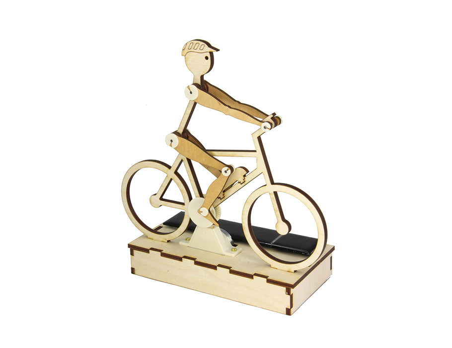 SOLEXPERT BUILDING PACKAGE - Cyclist with solar panel