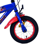 Sonic Prime Otroško kolo - Fantje - 12 palčni - modro rdeča - dve ročni zavora