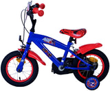 Sonic Prime Otroško kolo - Fantje - 12 palčni - modro rdeča - dve ročni zavora