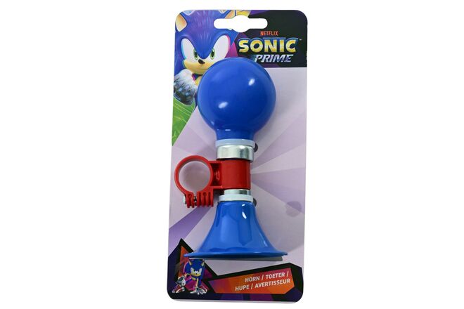 Volare sonic prime bicycle horn - boys - red blue