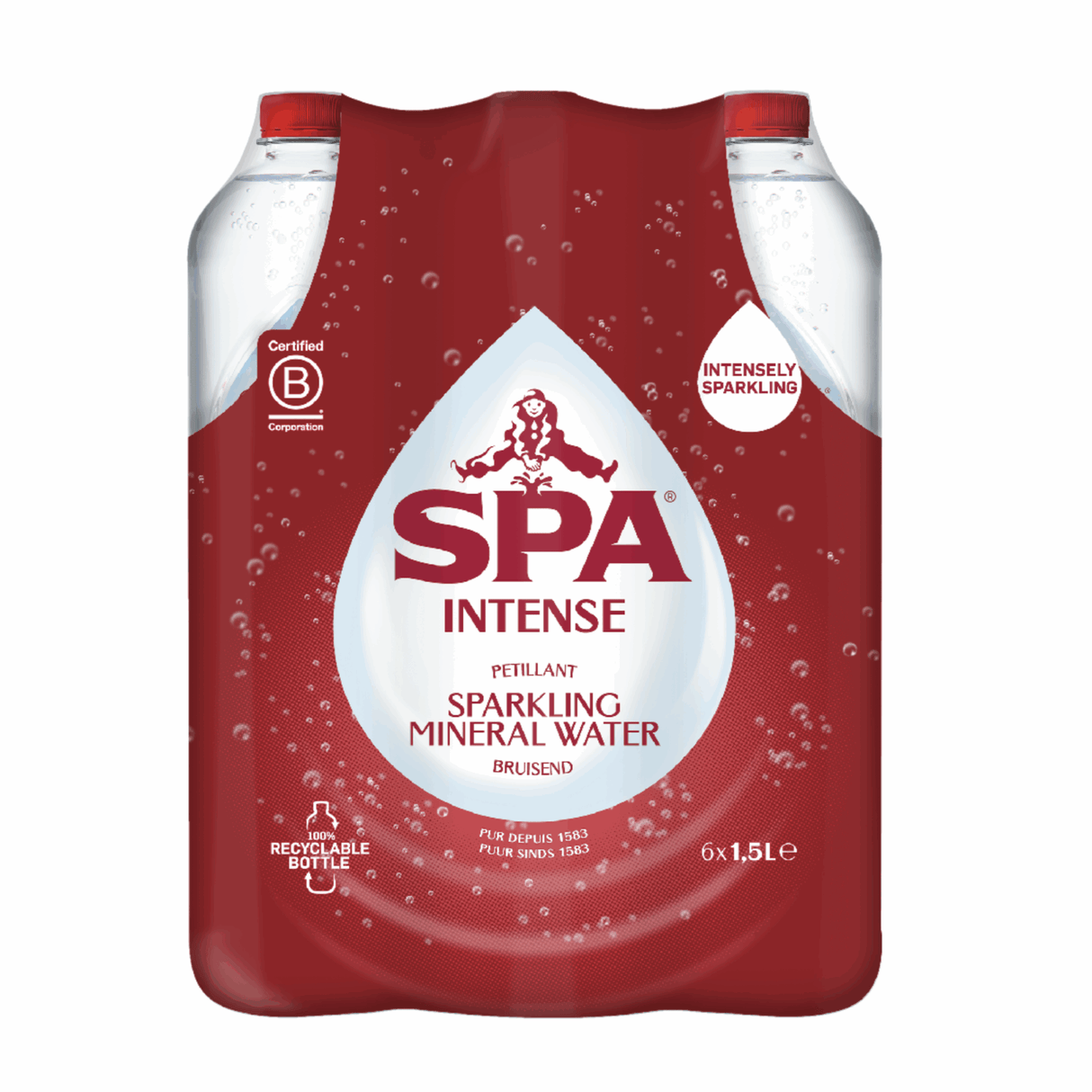 Spa intense rout Kap (6x 1,5 Liter)