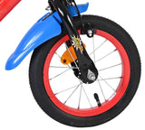 Spiderman spider-man kinderfahrrad - jungen - 12 zoll - blau rot