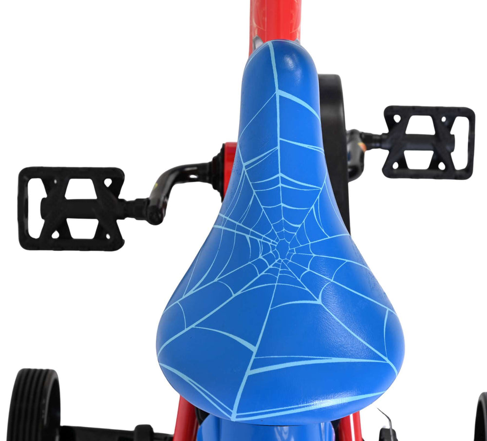 Spiderman Spider-Man children's bicycle - boys - 12 inch - blue-red - two hand brakes