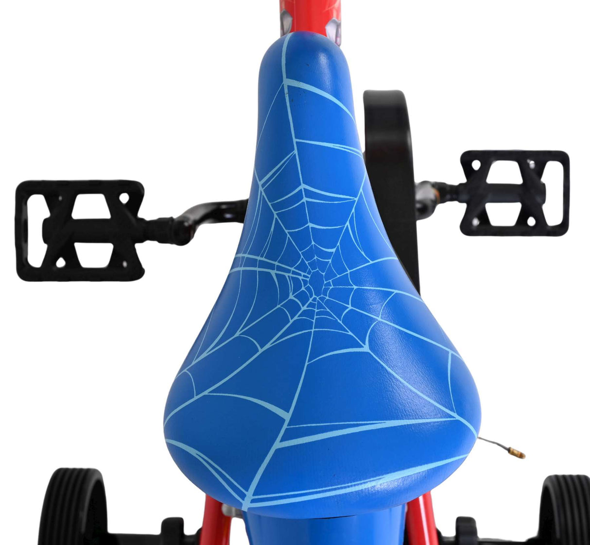 Spiderman spider-man kinderfahrrad - jungen - 14 zoll - blau rot - zwei handbremsen