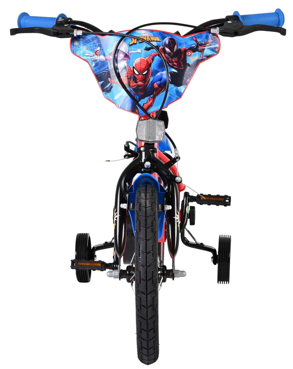 Spiderman Spider-Man children's bicycle - boys - 14 inch - blue-red - two hand brakes