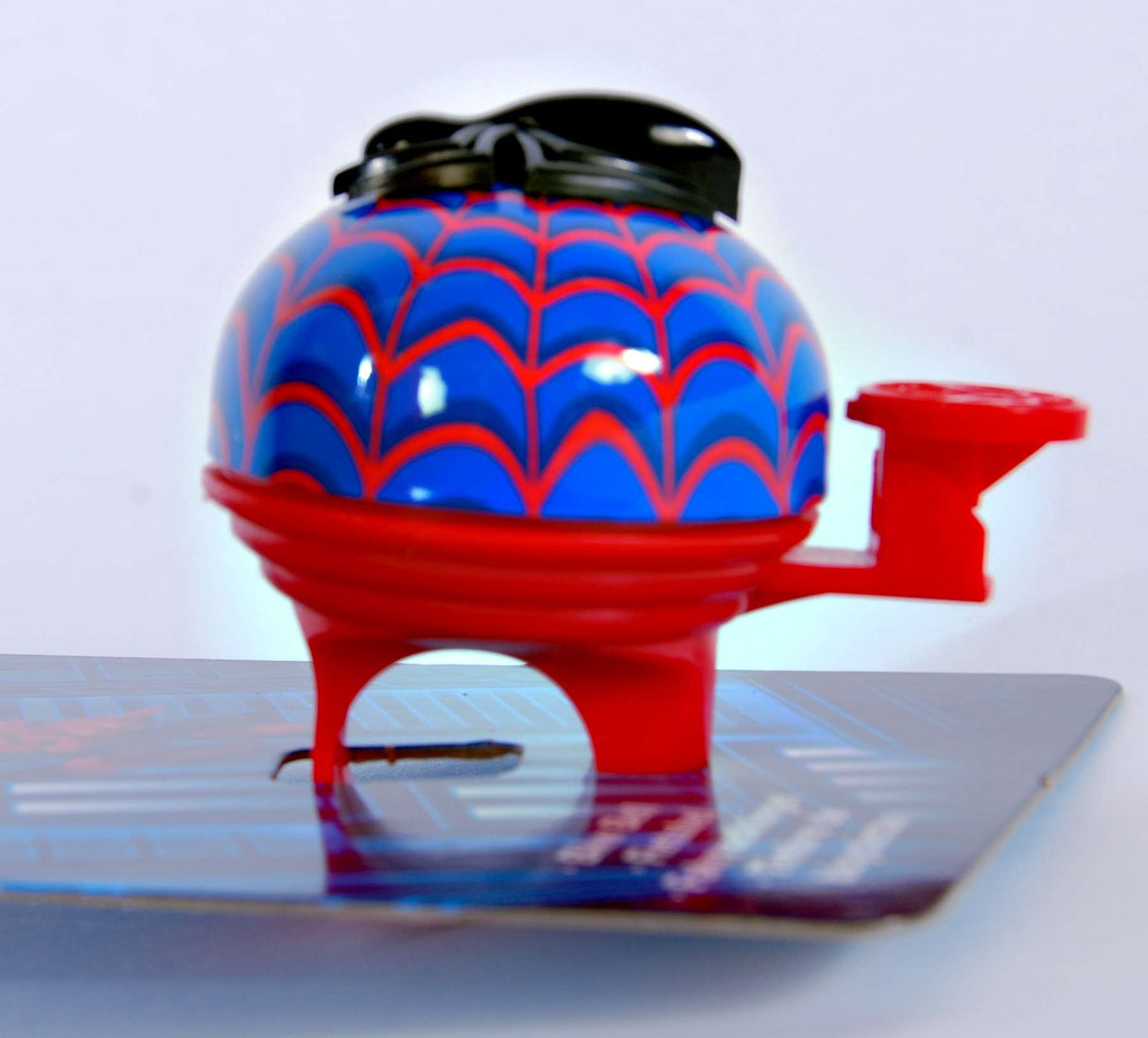 Zvonek na kolo Spiderman spider-man - chlapecký - modrý