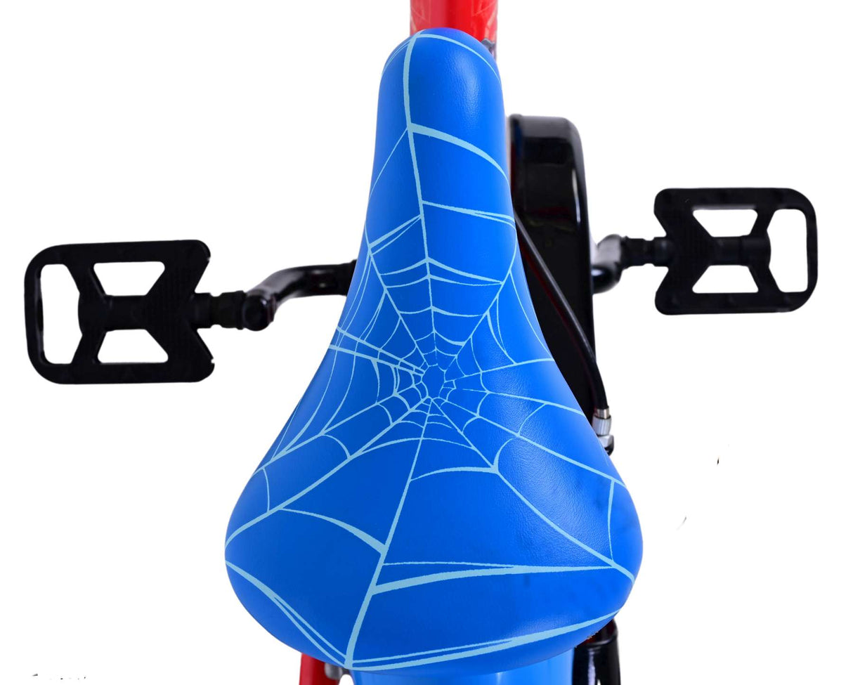 Otroško kolo Ultimate Spider -Man - Fantje - 12 palčni - modro rdeča - dve ročni zavora