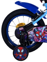 Spidesy Kanner Vëlo - Jongen - 14 Zoll - blo - zwee Handbremsen