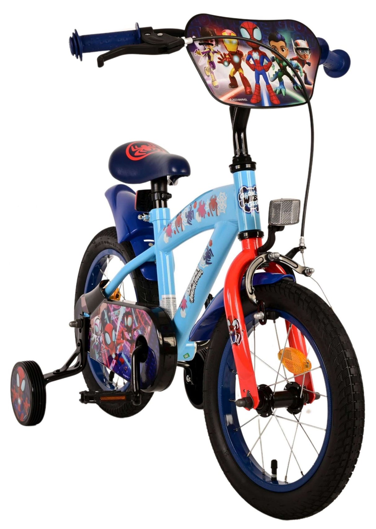 Spidey Children's Bike - Boys - 14 Inch - Blue