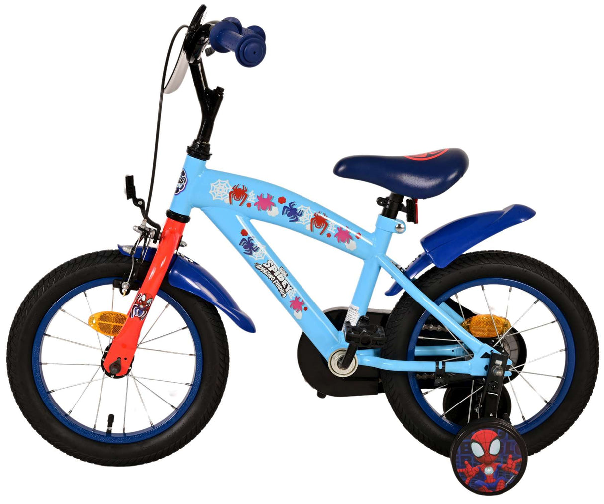 Spidey Children's Bike - Boys - 14 Inch - Blue