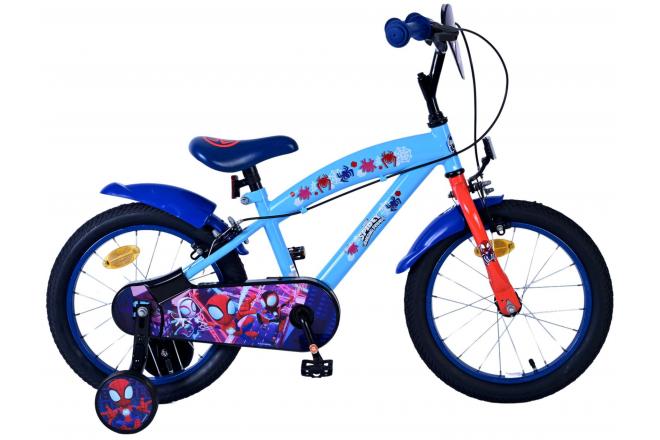 Spidey und seine erstaunlichen Freunde Spidey Kinderbike - Jungen - 16 Zoll - Blau - Zwei Handbremsen