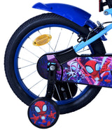 Spidesy a seng erstaunlech Frënn Spideeg Kanner-Kanner - Jongen - 16 Zoll - Blo - zwee Handbremsen