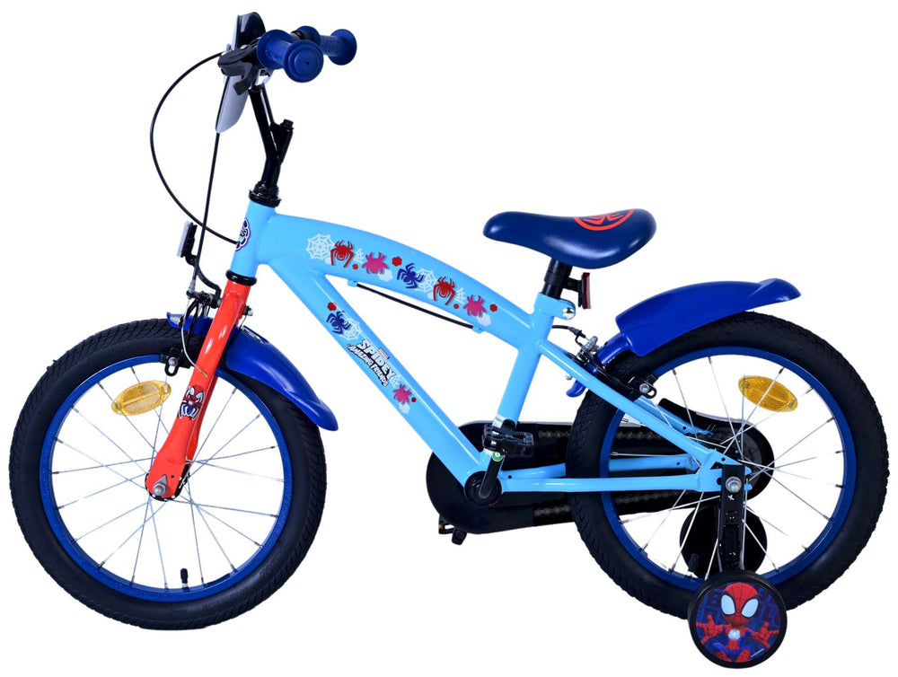 Spidey und seine erstaunlichen Freunde Spidey Kinderbike - Jungen - 16 Zoll - Blau - Zwei Handbremsen