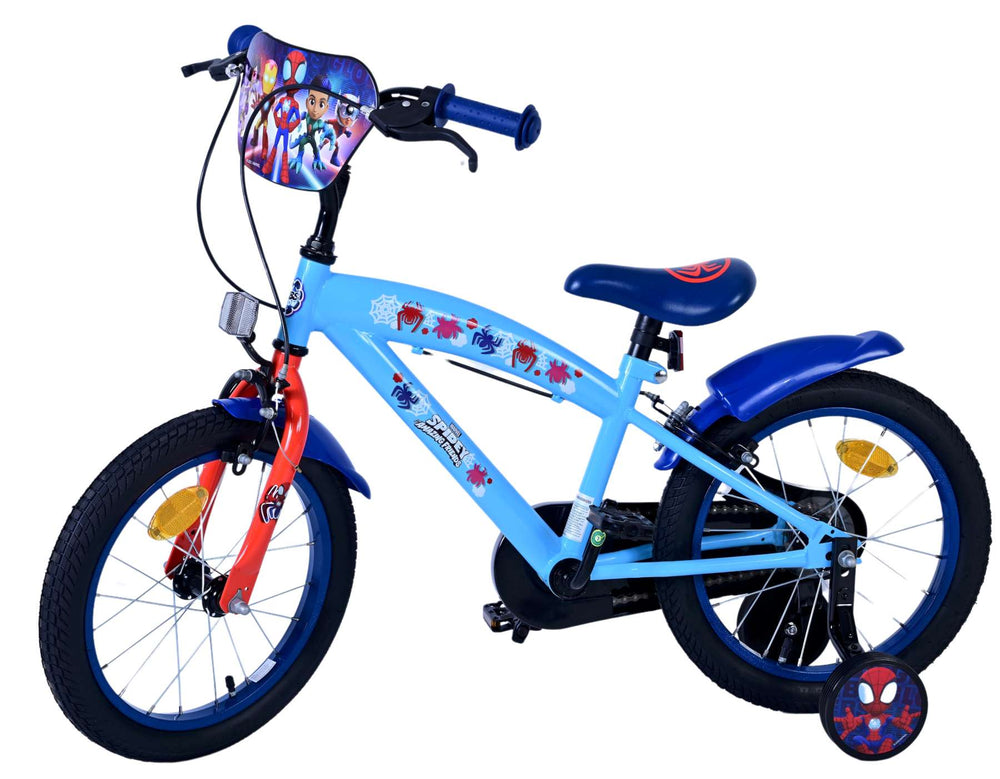 Spidey und seine erstaunlichen Freunde Spidey Kinderbike - Jungen - 16 Zoll - Blau - Zwei Handbremsen