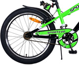 Bicycle per bambini Vlatare SportVo - Boys - 20 pollici - Verde - Freni a due mani
