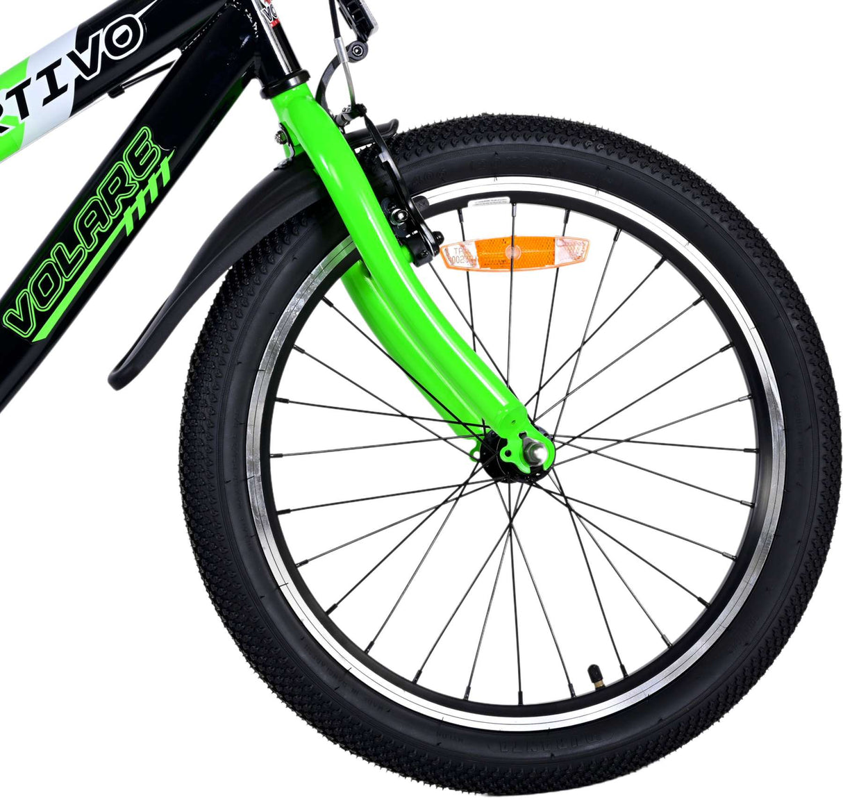 Bicycle per bambini Vlatare SportVo - Boys - 20 pollici - Verde - Freni a due mani