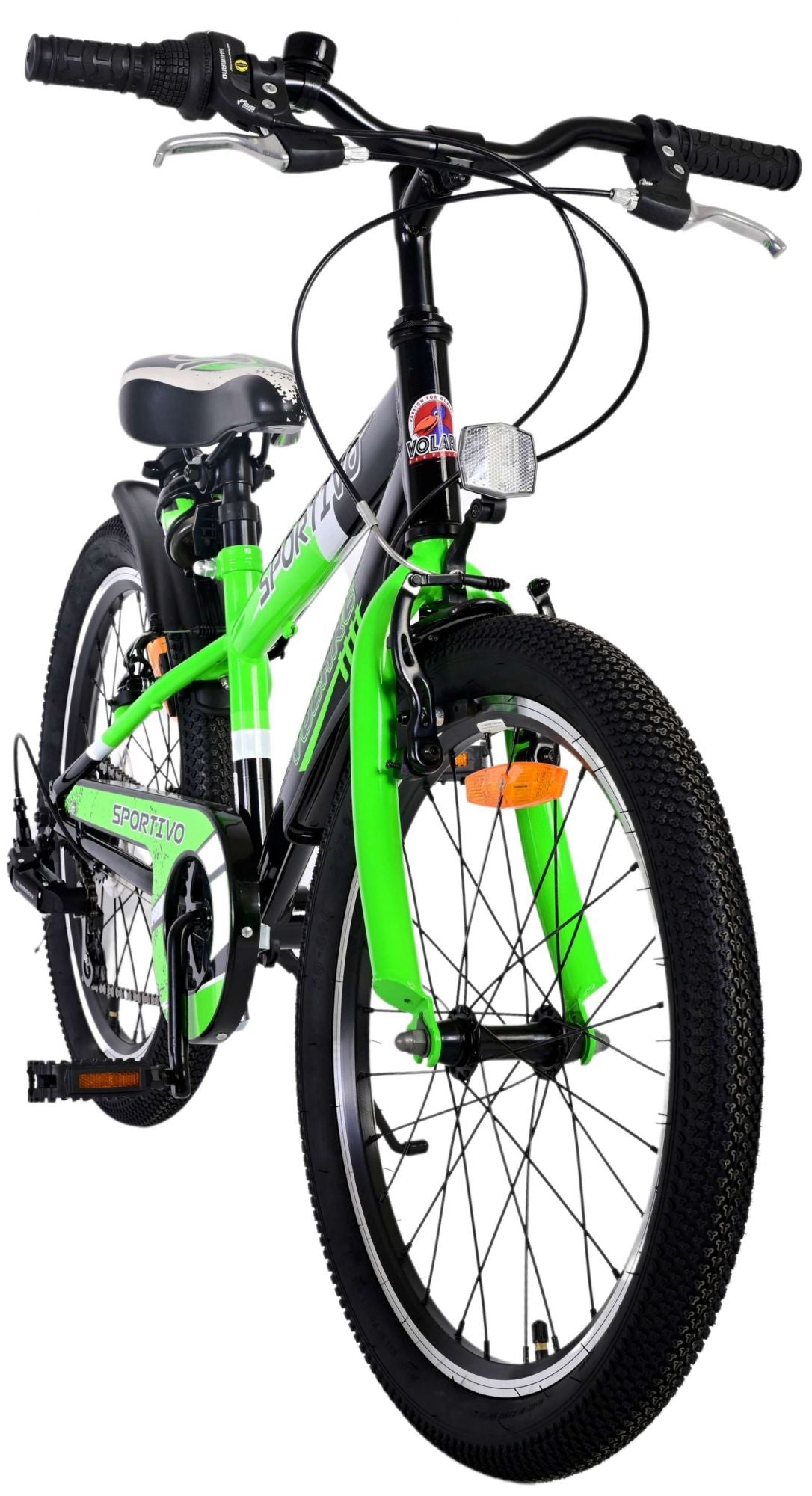 Volare Sportivo Children's Bicycle - Boys - 20 Inch - Green - 7 gears