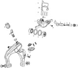 Sram schijfrem rival 22 rival 1 disc br. riv.22 riv.1 2-sp 950mm flat mount