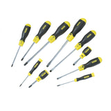 Stanley PushionGrip ScreverDriver Set 10-Piece (St PZ)