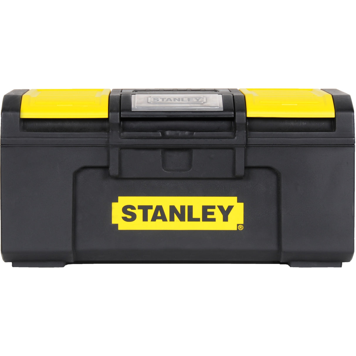 Stanley tool case with automatic locking
