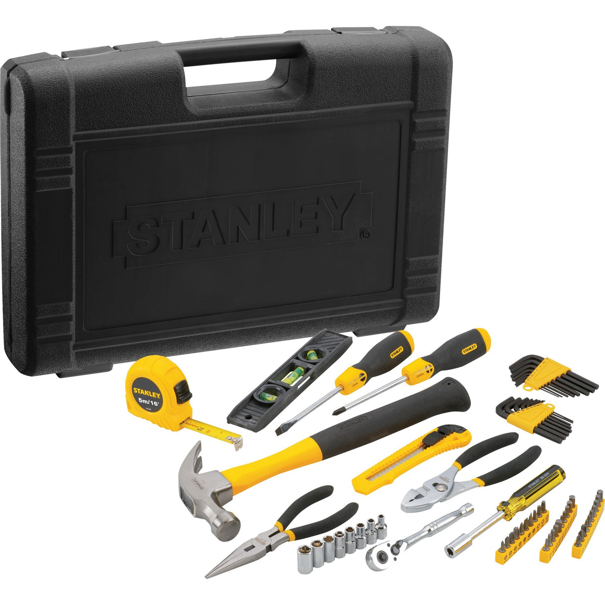 Stanley tool set in briefcase