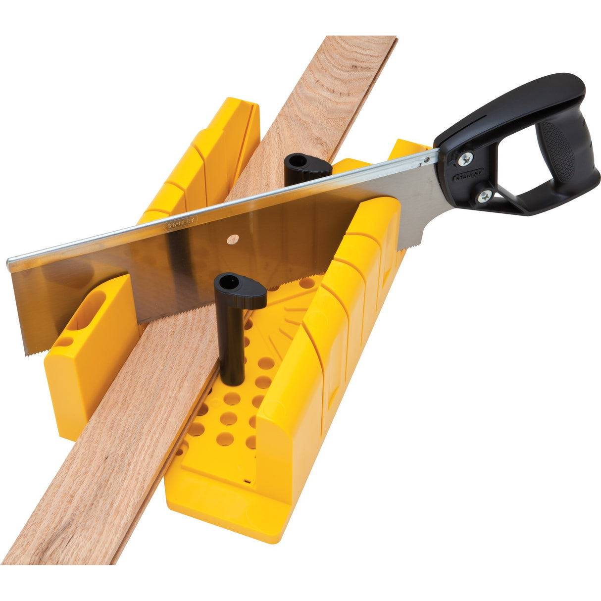 Stanley miter box Plastic with coat saw