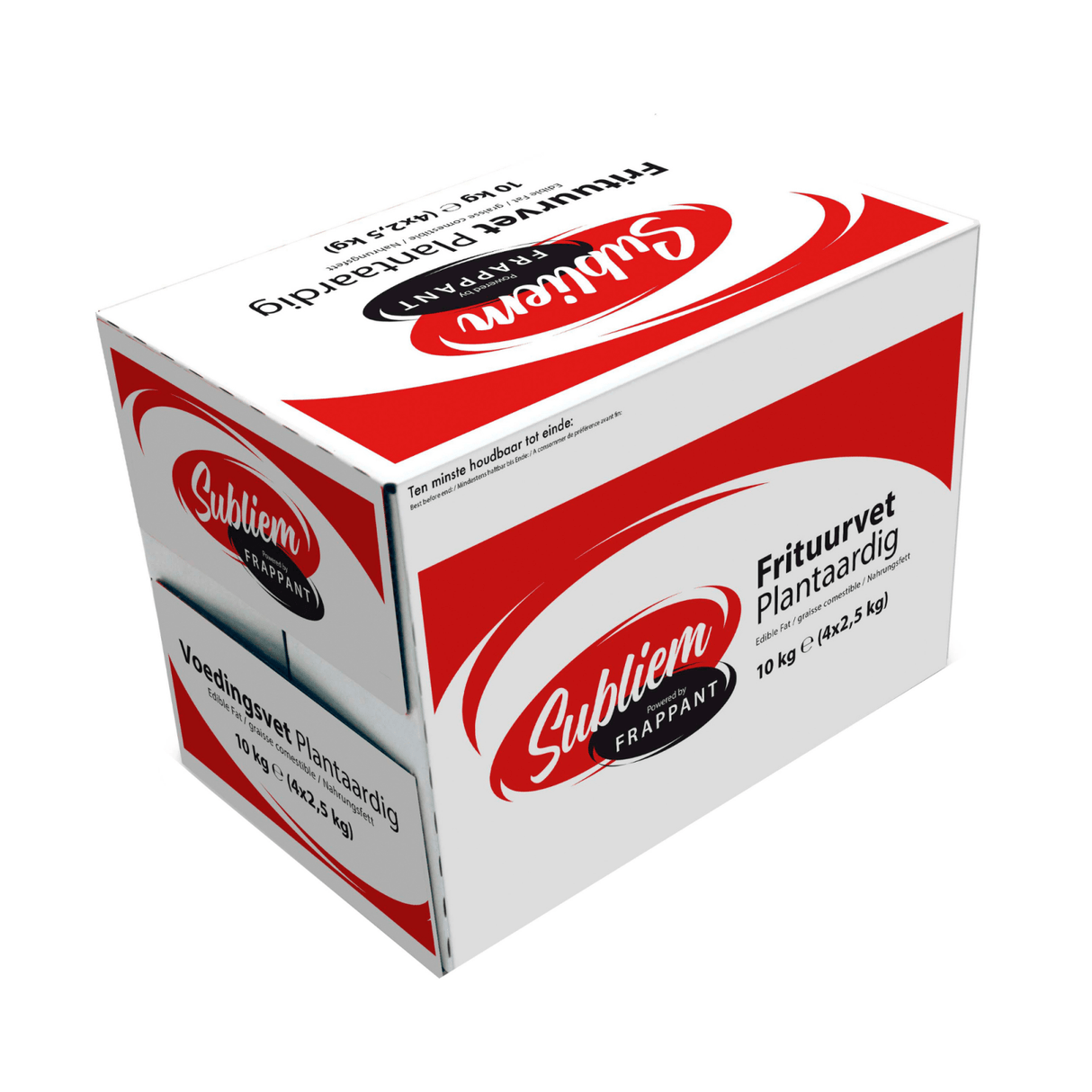 Sublimes pflanzliches Frittierfett (4x2,5kg)