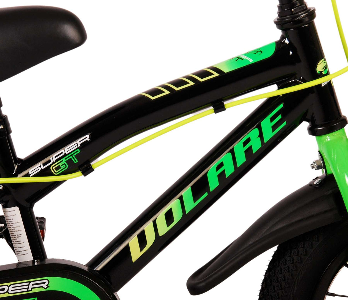 Volare Super GT Children's bike - Boys - 12 inch - Green - Two hand brakes