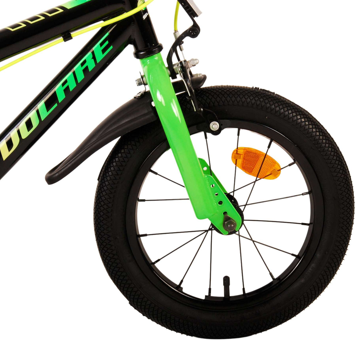 Volare Super GT Children's Bike Boys 14 inch Green Two Hand brakes