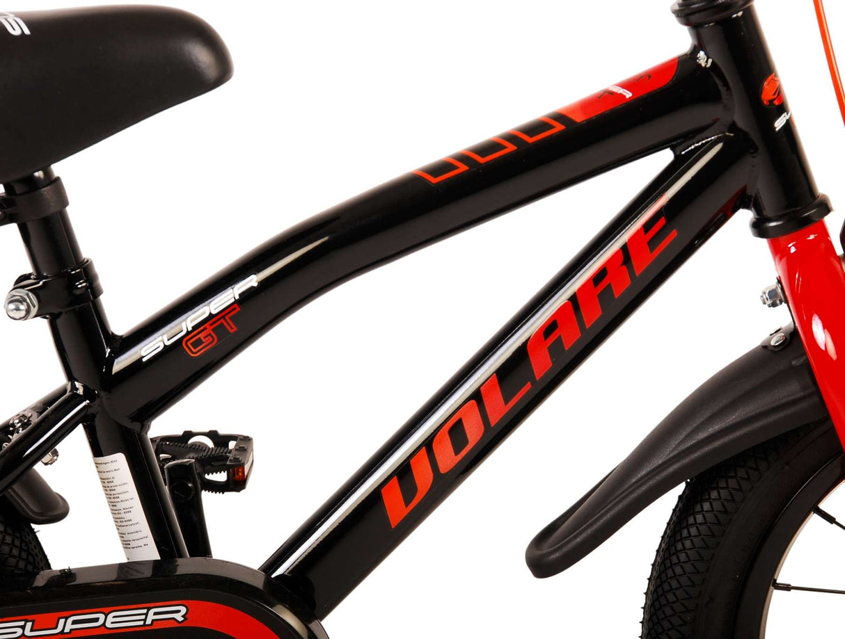 Bicicleta infantil Volare Super GT - Meninos - 14 polegadas - Vermelho