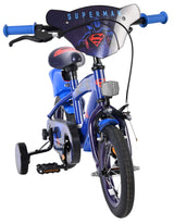 Superman kinderfiets - jongens - 12 inch - blauw