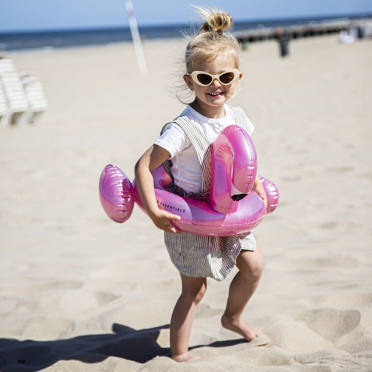 Dreemcape | Rosa Splitring Flamingo Ø 55 cm