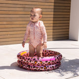 Safari Chic | rosé Gold Puppelchen schwammen Pool Ø 60 cm