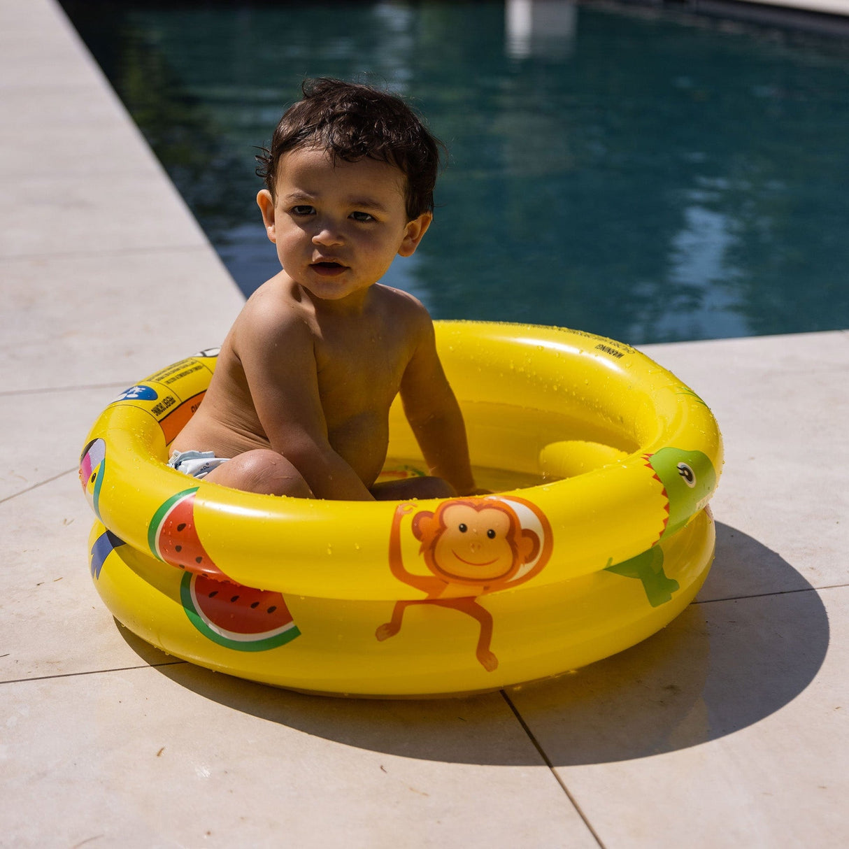 Golden Safari | Piscina per bambini giallo Ø 60 cm