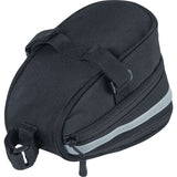 Bacina de silla de montar Basil Mada - Compact, negro, 1L, velcro, accesorio para bicicletas