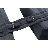 Basil mara xxl duebel Vëlo Sak - 47l - Dammen Hieren - Stad City - Schwaarz