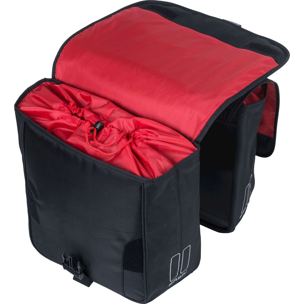 Basil Sport Design Double Bicycle Bag Black - 32L