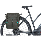 Basild Discovery365d Bag de bicicleta doble Melee negro
