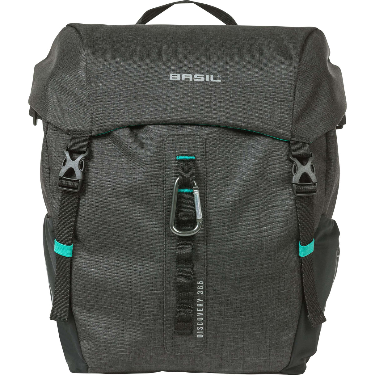 Basil Discovery 365D Single bicycle bag M - Lightweight, Compact, Waterproof - Black