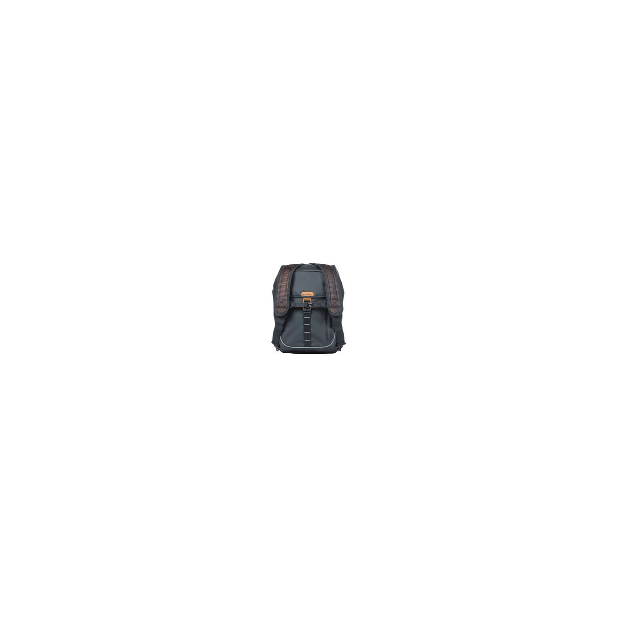 Basil Miles Tarpaulin bicycle backpack - Waterproof black backpack for men and women, 17 liters of content