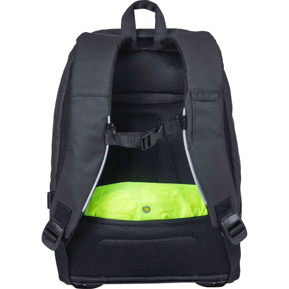 Basil B -Safe Commuter Nordlicht - Compact bicycle backpack for electric bicycle - 13l - Black