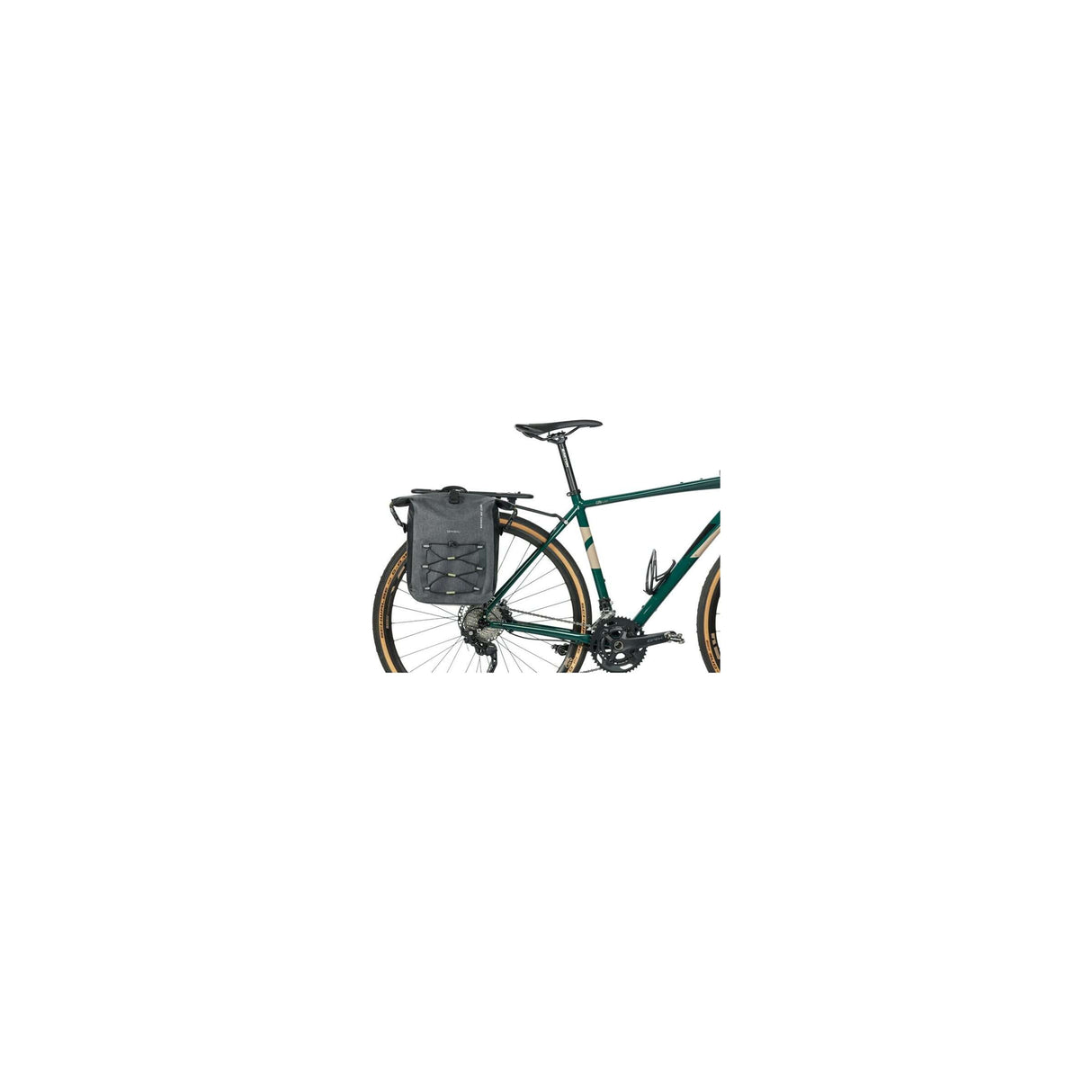 Basil Navigator Storm Fietstas M - Sporty and Functional Single Bicycle Bag - Waterproof - Black