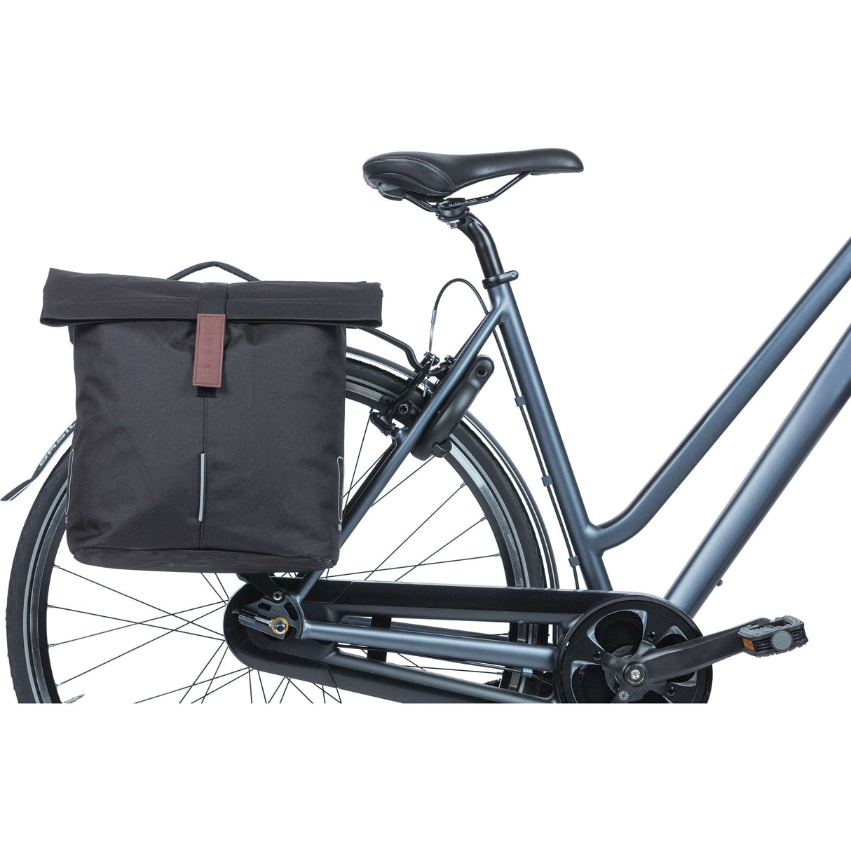 Basil Double Fietstas City Mik 28-32 Liter - Black
